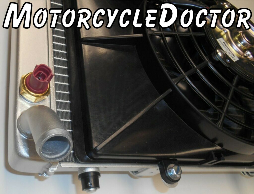 Gs450 Radiator COMPLETE RADIATOR KIT 450 – Motorcycle Doctor