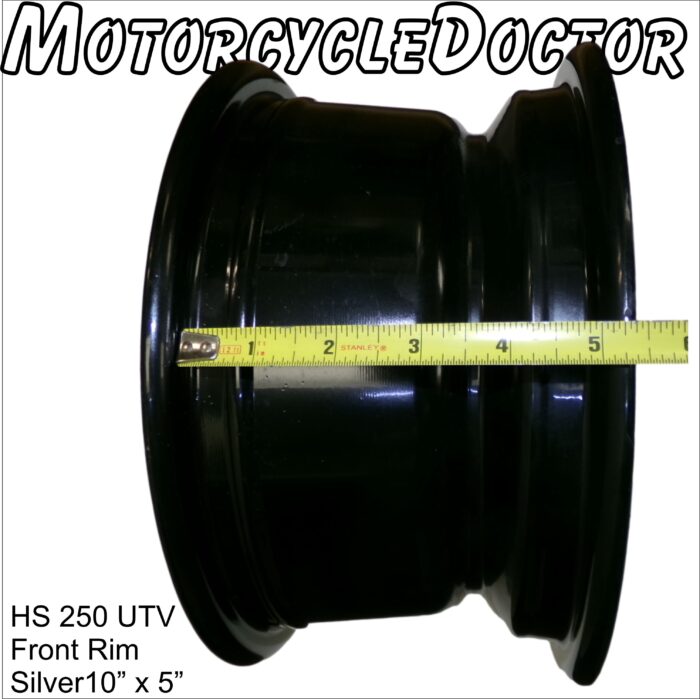 Rim Front Wheel HiSun 250 Silver 10" Aluminum - Image 2