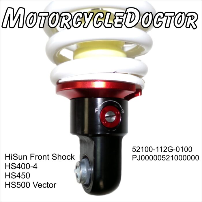 Front Shock HiSun UTV 400, 450, 500 Vector Nitrogen Air Bag - Image 3