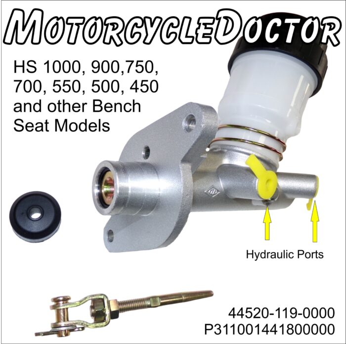 Master Brake Cylinder HS 1000, 750, 550, 450
