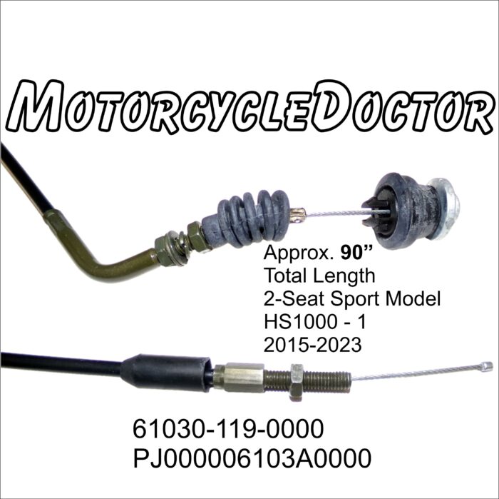 THROTTLE CABLE 1000 SPORT 90"