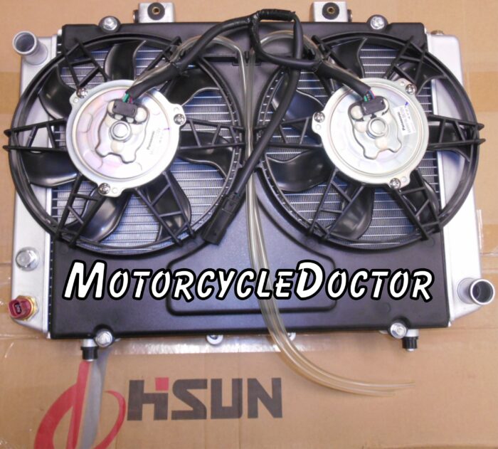 RADIATOR Complete Oil Cooler, Fan, Sensor, Radiator Cap