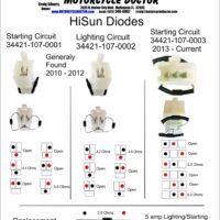 Diode Block Starting Safety Circuit Flat 3-Pin Plug End - Image 2