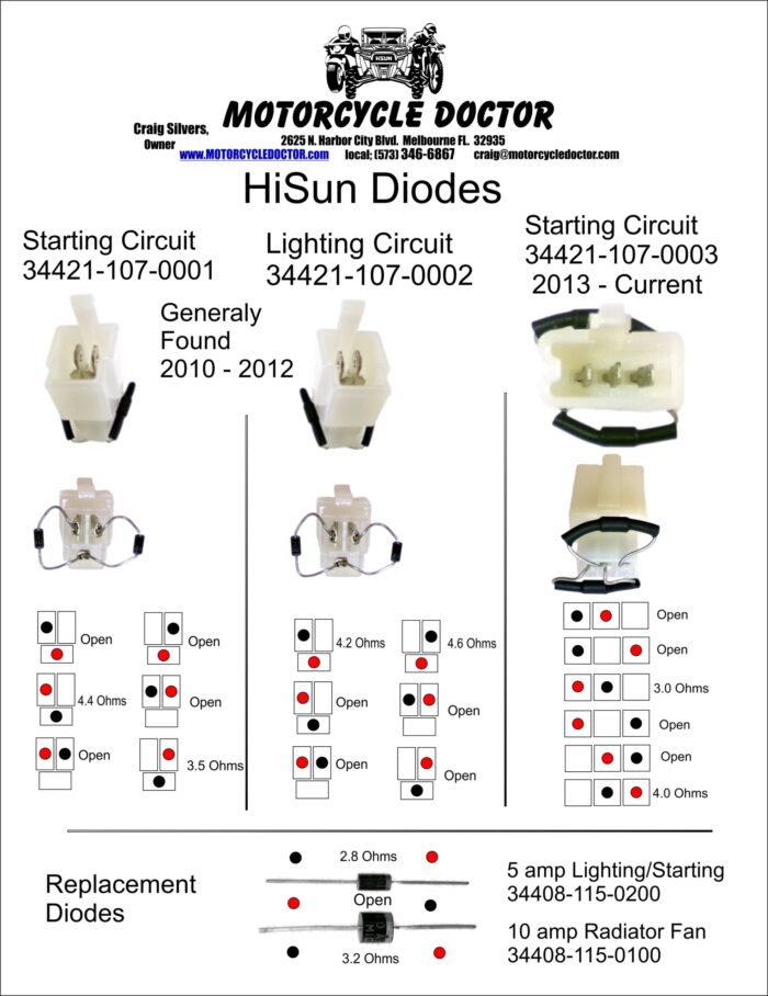 Diode Block Starting Lighting Circuit - Image 2