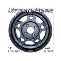 Rim Front Wheel 14" Black 5-Spoke AXIS