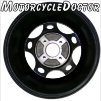 Rim Front Wheel 14" Black 5-Spoke AXIS - Image 3