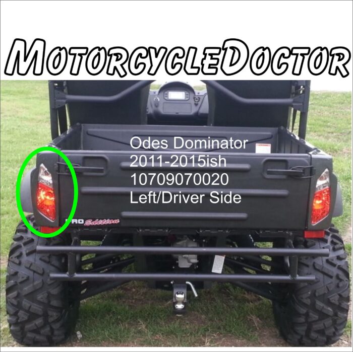 Odes 800 Taillight Left 2011-2015ish - Image 2