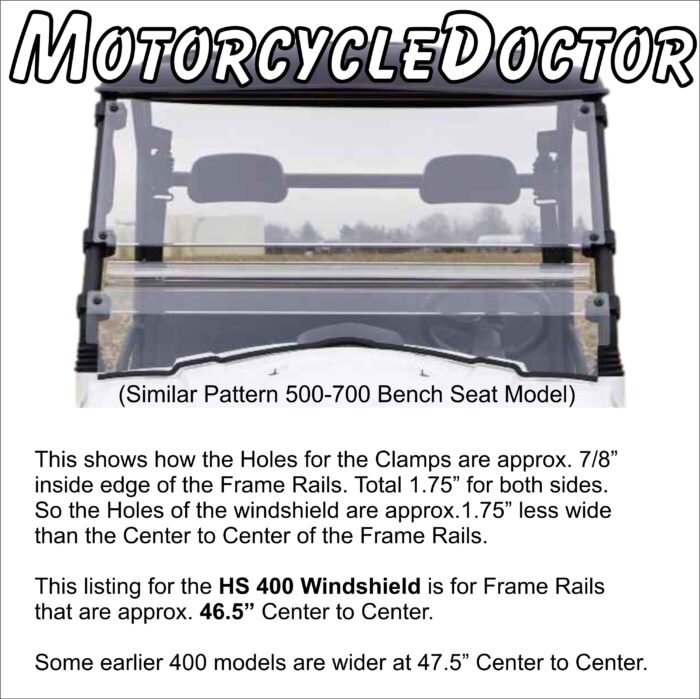 Windshield HS 400-450-500 Vector Model - Image 2