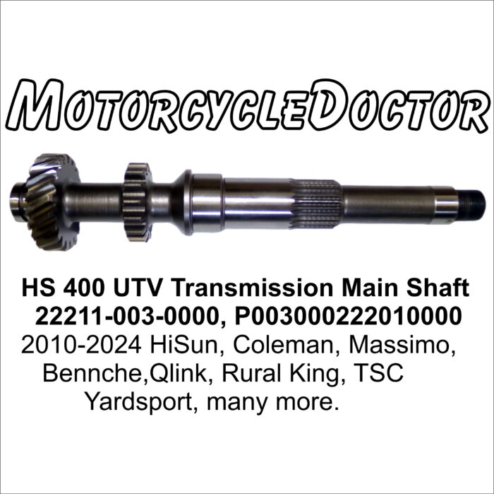 400 Main Shaft Transmission