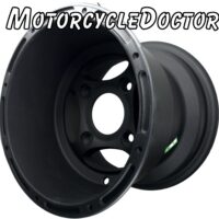 Rim HS 250 Rear Wheel Black 10" Aluminum