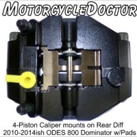 Rear Diff Brake Caliper ODES 800 Early Models - Image 4
