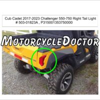 Tail Light Cub Cadet Challenger Right LED 503-01823 A