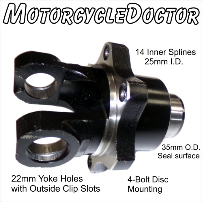 U Yoke Sole Plate Parking Disc Mounting Rear Diff