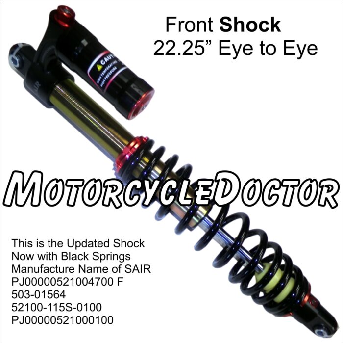 Shock Front Sector 500-750 Challenger 550,750 Cub Cadet Nitrogen Air Bag