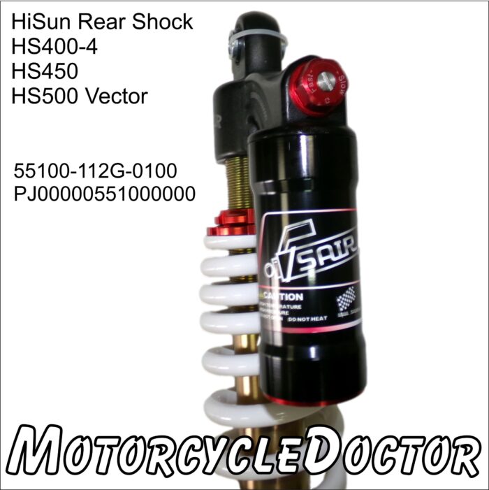 Shock REAR HiSun UTV 400, 450, 500 Vector Nitrogen Air Bag - Image 3