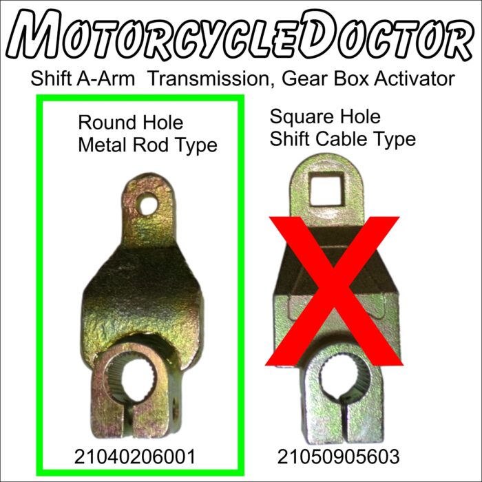 Gear Shift Arm Round Transmission Gear Box Metal Rod Type
