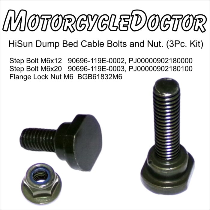 Dump Bed Cable Mount Bolt Kit